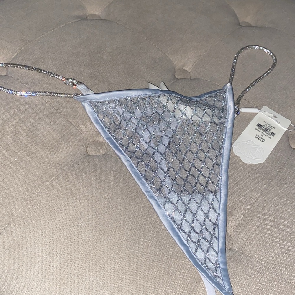 XL Glitter Thong Panty for love & lemons - Picture 10 of 14